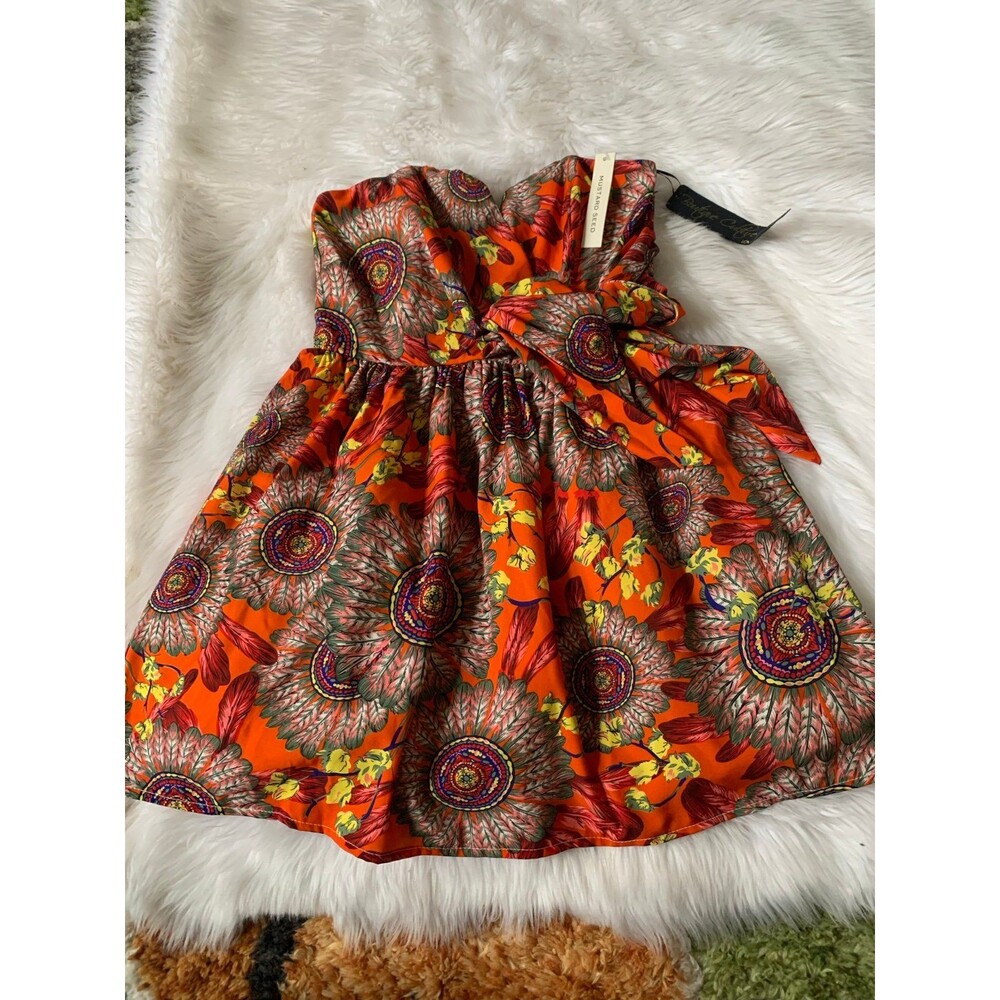 Mustard Seed mini dress